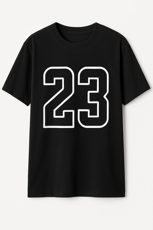 Down shoulder black T-shirt | Men collection