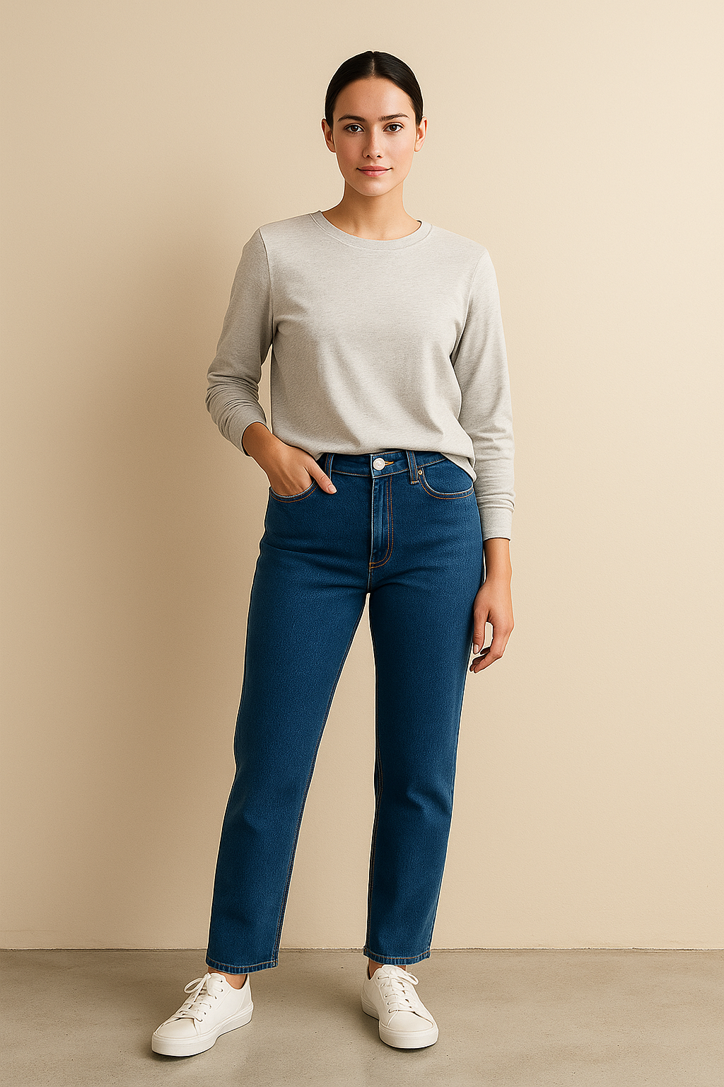 Casual Denim Jeans For Men, Blue, Fashion Daily Wear
