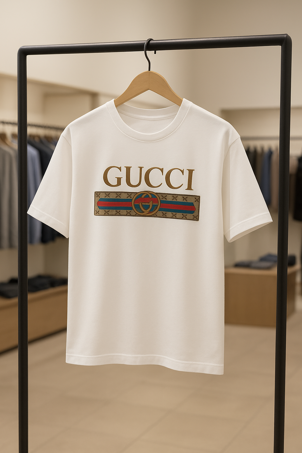 ZY TEES Luxury Graphic Logo T-Shirt – White | Men collection