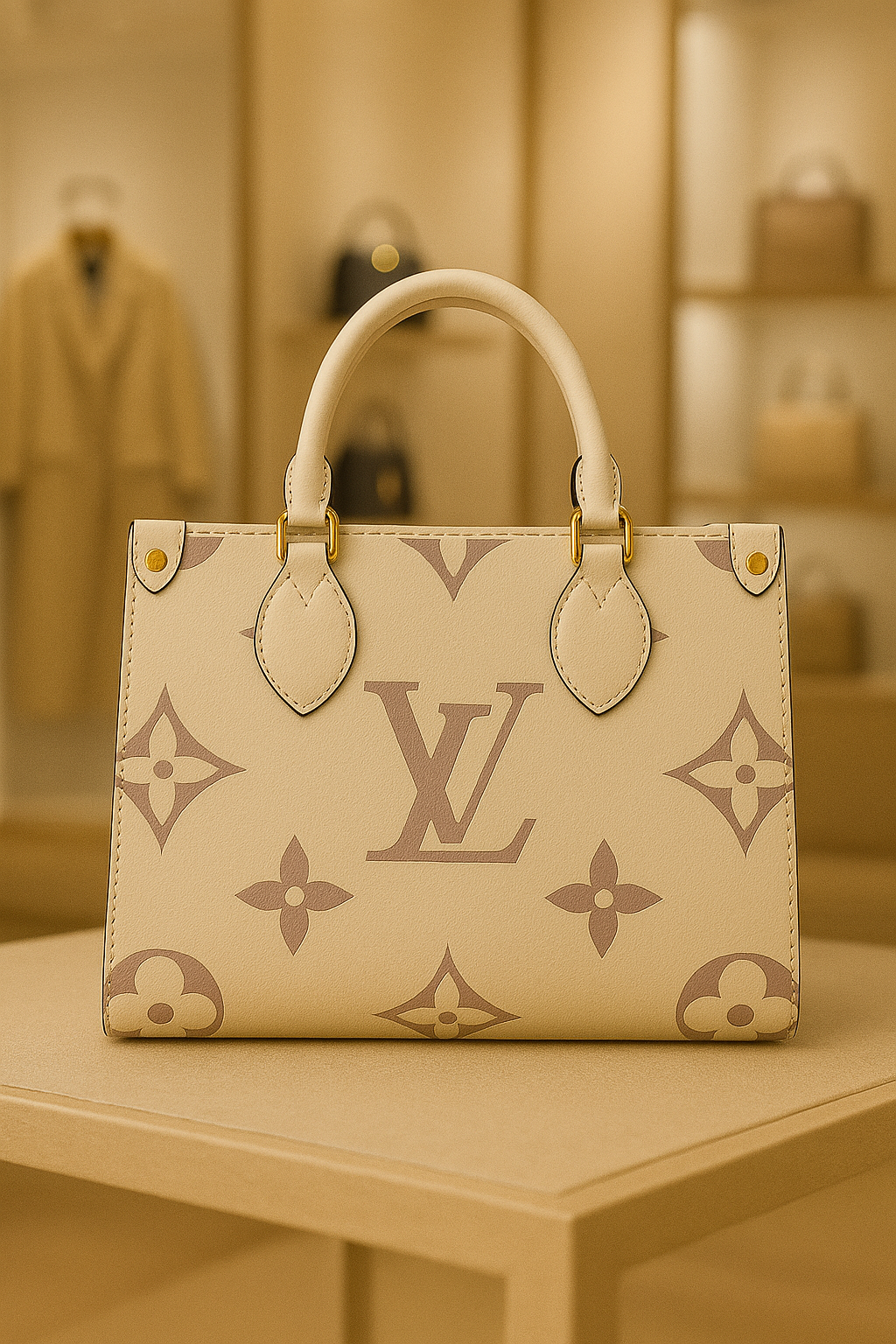 Louis Vuitton Tote Bag in Monogram Canvas