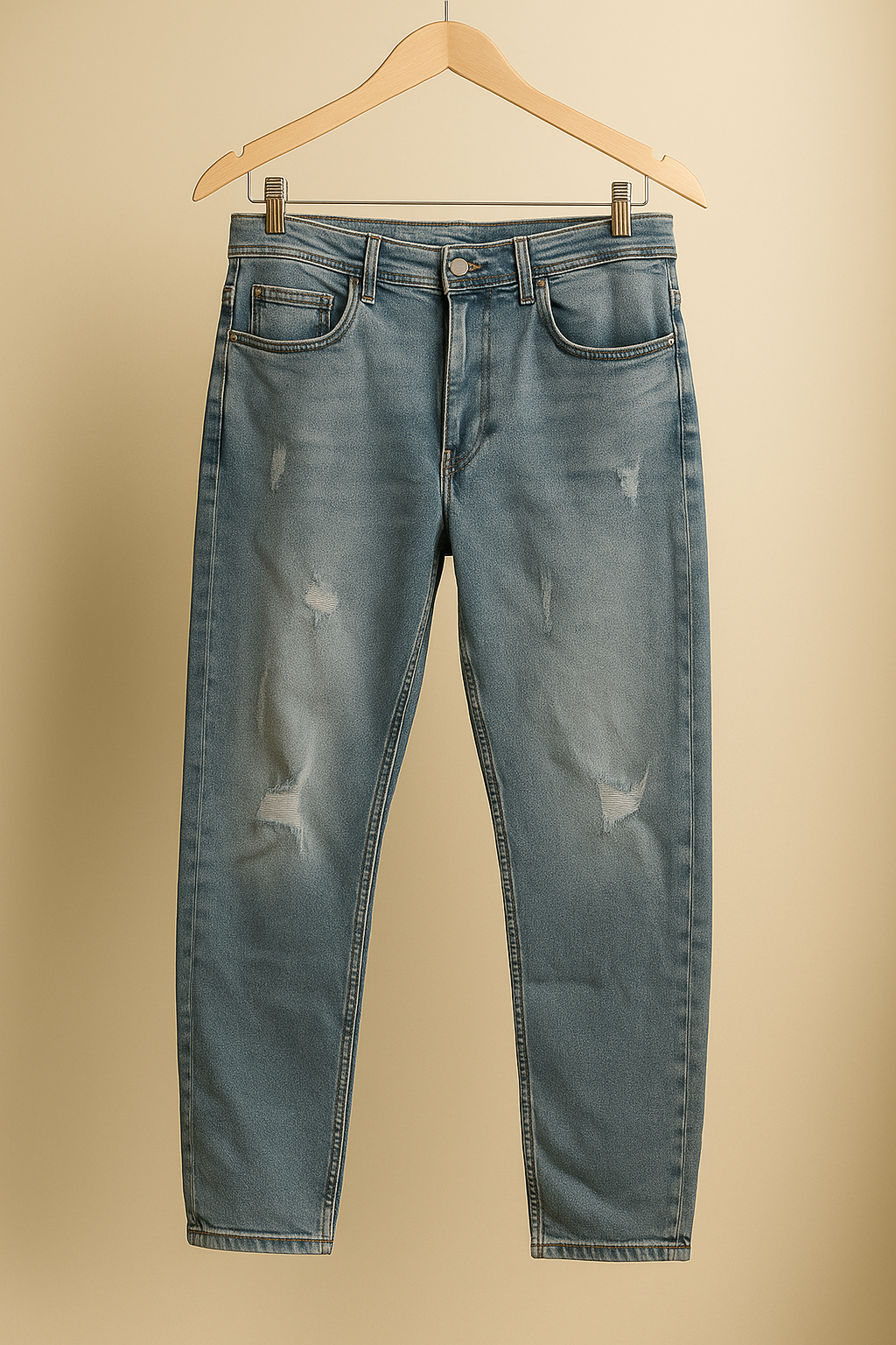 Casual Denim Jeans For Men, Blue, Fashion Daily Wear