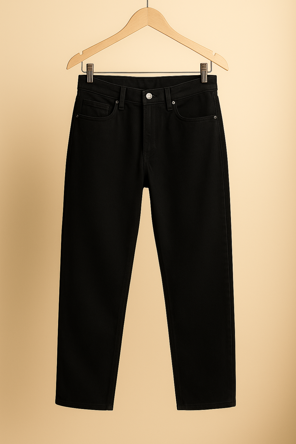 Casual Denim Jeans For Men, Black, Fashion Daily Wear