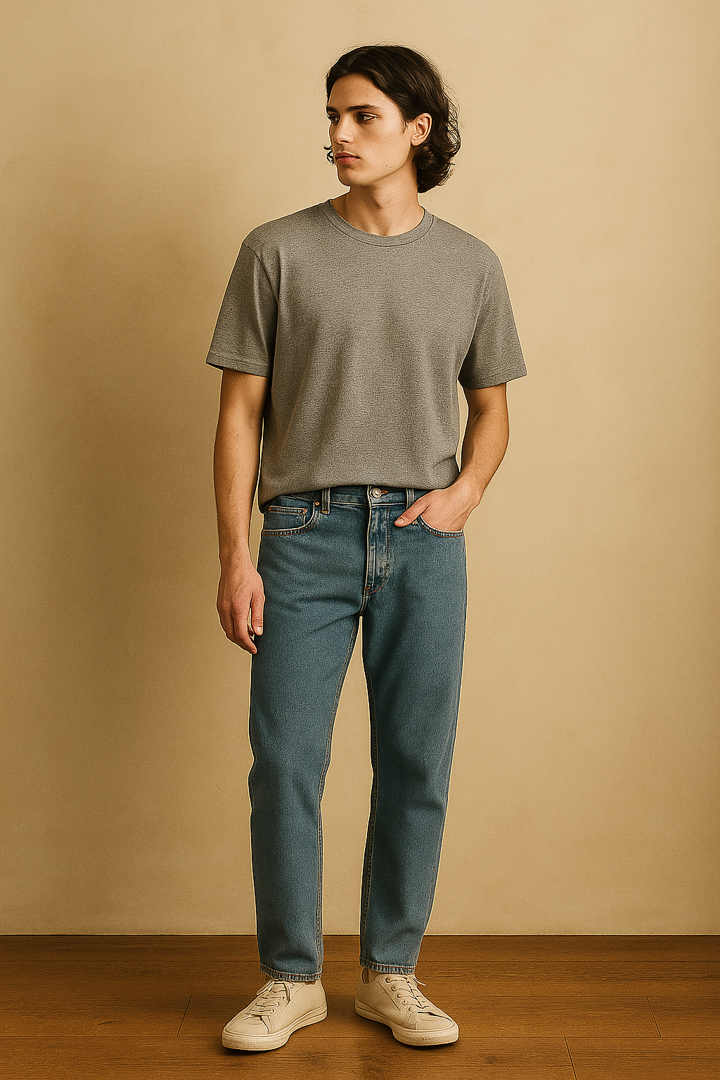 Casual Denim Jeans For Men, Blue, Fashion Daily Wear