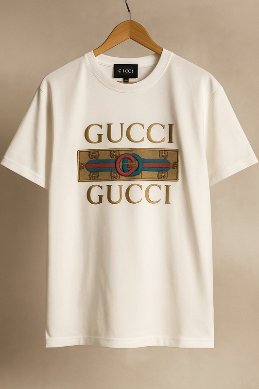 ZY TEES Luxury Graphic Logo T-Shirt – White | Men collection