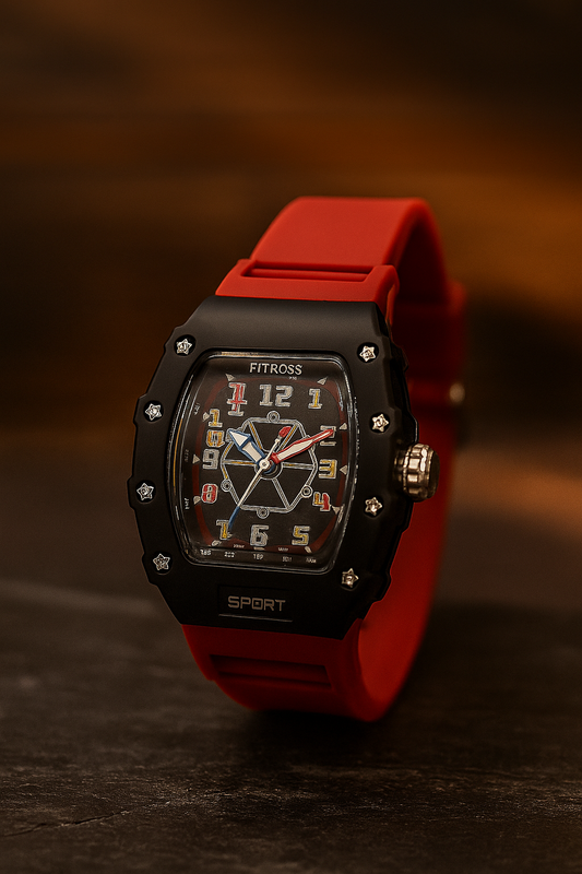 Sporty Men’s Watch – Shock Resistant, Stylish Design for Everyday Wear