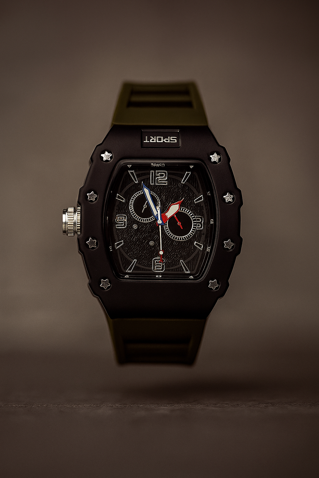 Sporty Men’s Watch – Shock Resistant, Stylish Design for Everyday Wear